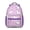 Purple-25, variant on Bohemian Ethnic Waterproof Backpack for Students - Rustic Retro Colorful Hippie Design, Breathable Padded Straps & Spacious Storage, Stylish Exotic Earthy Patterns for School & Work