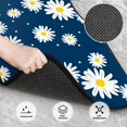 thumbnail image 2 of Daiia Daisies Flowers Printed Car Floor Mats Set of 4, Durable Non Slip Auto Floor Carpet, Car Interior Carpets Proof Foot Pads Anti-Slip Cushion Automoetive Accessories, 2 of 6