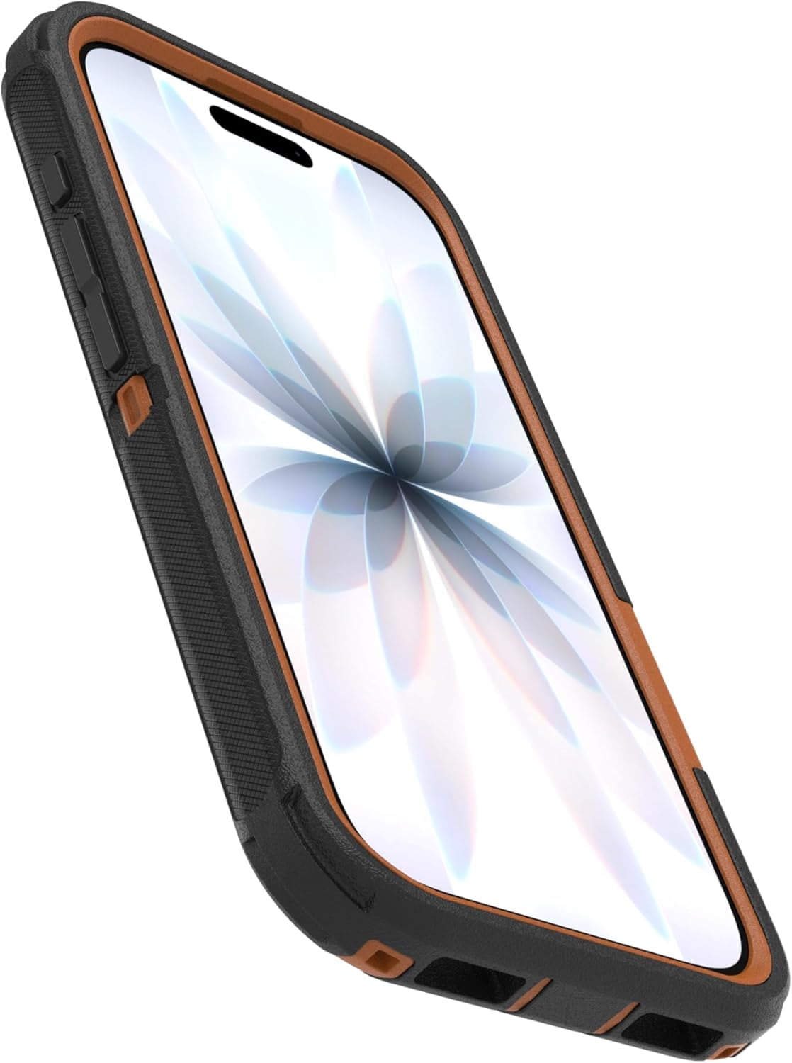 OtterBox iPhone 17 (Only) Bundle: Defender Series Case & Screen Protector - Black Chateau (Black & Orange) - Case Only - Snaps on MagSafe - Tough - Rugged & Durable - Non-Retail Packaging