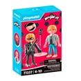 thumbnail image 2 of Set de Juego Playmobil Miraculous Adrien y Cat Noir 11 Piezas, 2 of 4