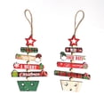 thumbnail image 2 of Christmas Wooden Pendant Hanging Door Decorations Xmas Tree Party Ornaments Wood, 2 of 4
