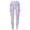 Light Purple, variant on Women's Leggings Cancer Awareness Pink Ribbon Print Breathable Seamless Casual Tummy Control Leggings
