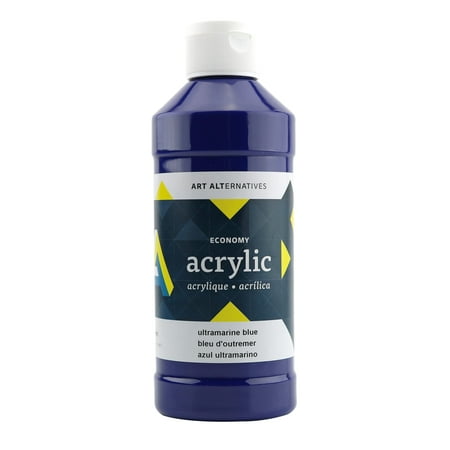 UPC: 0082435910079 | Art Alternatives Economy Acrylic Paint 16 oz. Ultramarine Blue