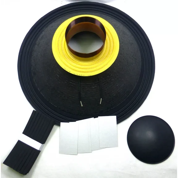 LASE Replacement 18 Sound 18LW1400 18" Speaker Re-Cone Kit Assembled 8 ohms