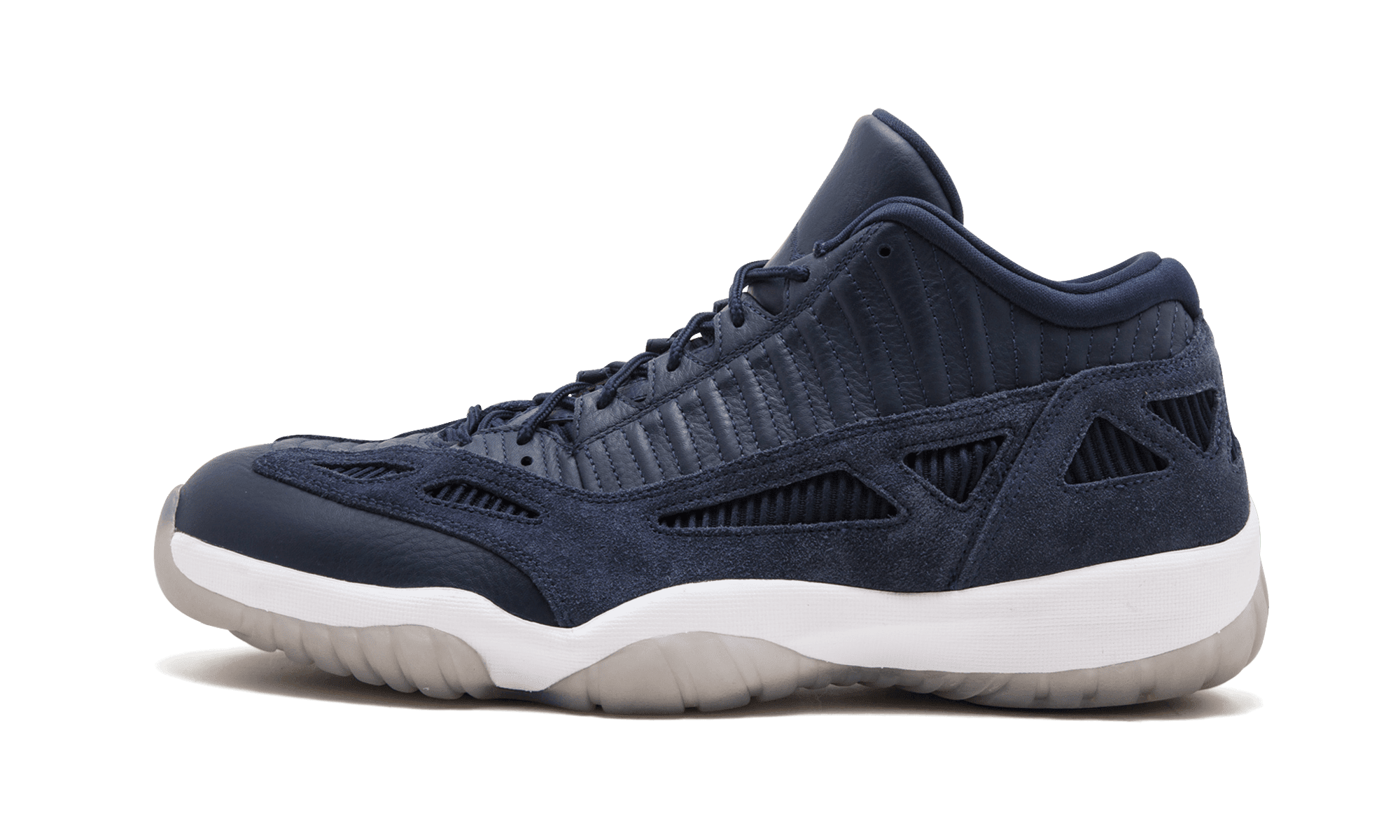 Jordan - Nike Air Jordan 11 Retro Low IE Obsidian/Wht Men's Basketball ...
