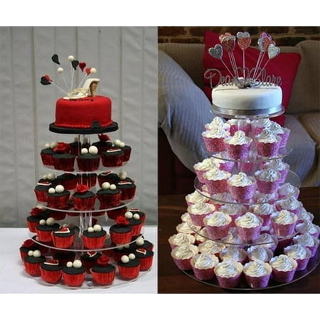 5 tiers towering cake