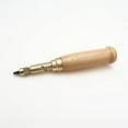 thumbnail image 5 of Hand Punch Kit with 6 Tips for Leather, Paper, Book, Craft - 1.5mm, 2mm, 2.5mm, 3mm, 3.5mm, 4mm, 5 of 5