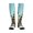 1 Black, variant on Iconic Global Landmarks Printed Sports Compression Socks - 15-20mmHg Graduated Compression, High-Performance Soft and Breathable Socks for Men and Women