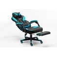 thumbnail image 2 of Gaming Chair Computer Office Chair Ergonomic Desk Chair with Footrest Racing Executive Swivel Chair, 2 of 7