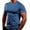 Blue, variant on JTieacloth Big And Tall T Shirt Men's Summer Round Neck Short Sleeve Men's Home Leisure Sports T Shirt