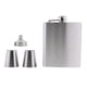 thumbnail image 1 of Conjunto de matraz de acero inoxidable Gloria 7 vasos y 1 embudo, 1 of 9
