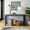 Navy Blue, variant on Resenkos 59'' Vintage Crafted Entryway Table,Two Hidden Handle Drawers,Farmhouse Console Table ,Easy Assembly, Antique Black