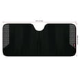 thumbnail image 5 of Genuine Dickies Black Forged Carbon Fiber Accordion Sunshade, 41411WDI, 5 of 11