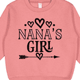thumbnail image 3 of Inktastic Nana Girl Granddaughter Toddler Sweatshirt, 3 of 4