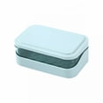 thumbnail image 2 of ACDANC 2026 New Soap Holder,Soap Bar Container Holder Case Travel Dish Storage Drainers Box Cover Dishes Plastic,Soap Dish,Bathroom Accessories, 2 of 6
