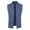 Navy, variant on Mens Tops Clearance Men's Slim Cardigan Full Zipper Pocket Sleeveless Sweater Jacket Athletic Casual Fleece Vest Coat