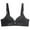 Black, variant on SWSTBBY Womens Bras,Shaping Plus Size Summer Bras for Womens,Women's Solid Color Thickened Middle Decoration Bra Daily Bra