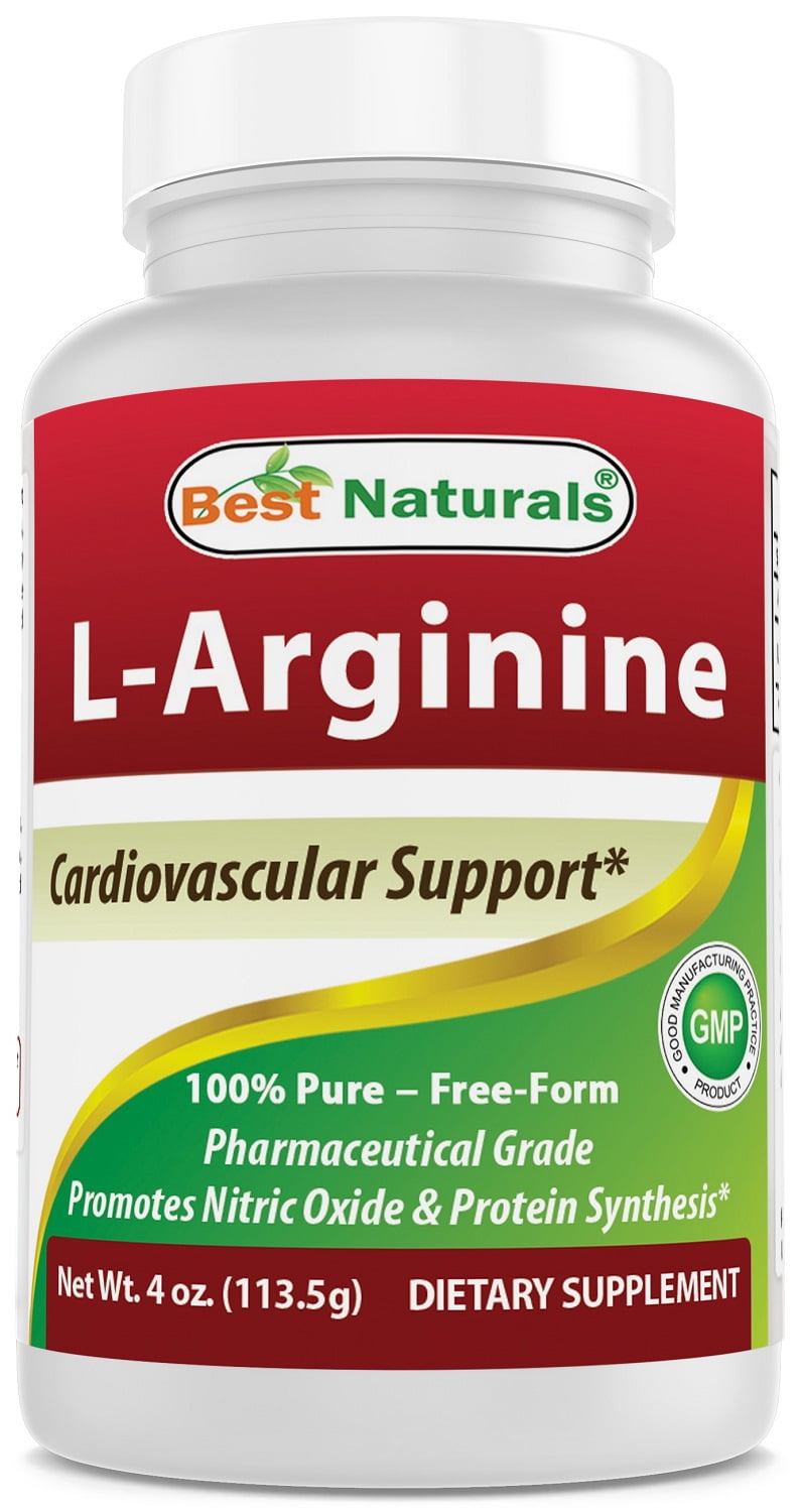 Best Naturals LArginine Powder 4 OZ 100 Pure Free Form