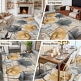 thumbnail image 5 of Large Area Rugs for Living Room Bedroom, Spring Tulips Flower 5'x8' Rug Washable Carpet Runner Indoor Outdoor, Vintage Floral Barn Doors Rustic Beige Non Slip Floor Mats Rug for Kitchen, Bathroom, 5 of 8