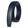 thumbnail image 2 of TANGNADE Men's Belts Leather Belt Men Automatic Adjustable Without Buckle Belt Blue, 2 of 5