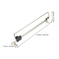 thumbnail image 4 of 2Pcs Retractable Closet Pull Out Rod Extending Rail Pull Out Hanger Closet Valet Rod Rail Sliding Extending Telescopic Clothes Rod Closet Rod Bracket Wardrobe Hanger Rail, 4 of 4