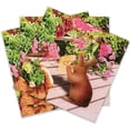 thumbnail image 1 of Zelten Colored Paper Party Napkins, 20 Count Shabby Chic for Wedding, Inner, Tea Party, Decoupage, Rabbit, 1 of 8