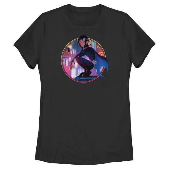 Women's Batman Batgirl City Crouch Graphic T-Shirt