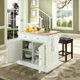 thumbnail image 4 of Crosley Furniture Oxford Kitchen Island W/Square Seat Stools, 4 of 5