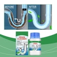 thumbnail image 2 of 100g Pipe Drains Cleaner Powder Household Kitchen Sink Drainage Portable Clog Remover Dirt Cleaning and Odor Eliminators, 2 of 8