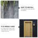 thumbnail image 3 of unbranded Bisagra T Strap De Hierro Decorativa Para Puerta Con Resistencia Y Acabado Elegante, 3 of 8