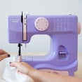 thumbnail image 2 of Janome Lady Lilac 10-Stitch Portable Sewing Machine with Accessory Storage, 2 of 10