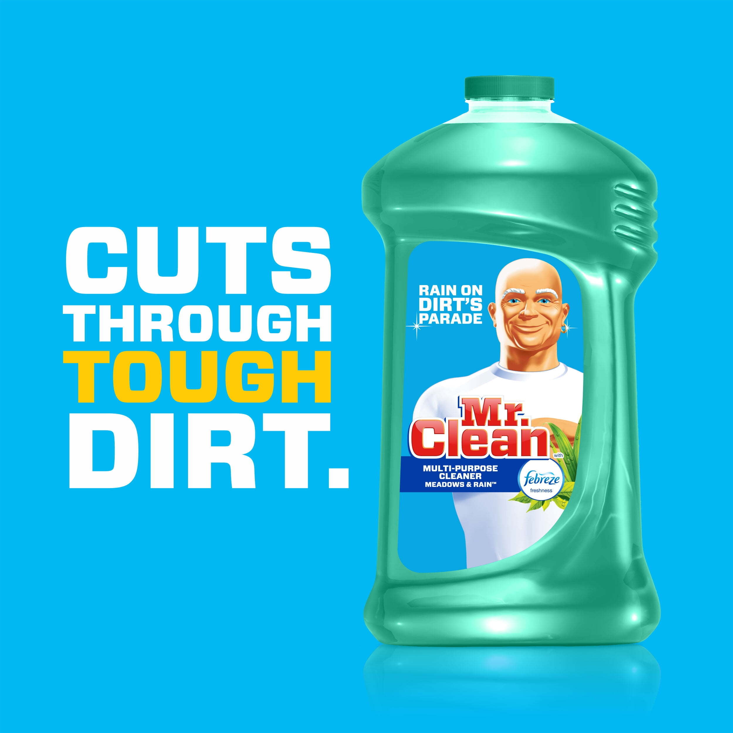 Mr. Clean with Febreze Meadows and Rain Multi-Surface Cleaner, 45 fl oz