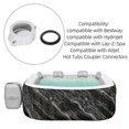 thumbnail image 4 of 1 Set Inflatable Hot Tub P06574 Coupler Pump Adapter Compatible With Bestway Compatible With Hydrojet Compatible With Lay-z-spa, 4 of 5
