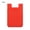 red, variant on Adhesive Cellphone Accessories Sticker Wallet Case Business Credit Pocket Cell Phone Holder ID Card Holder ORANGE