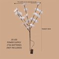 thumbnail image 3 of 1pc, White Phalaenopsis Tree Branch Light Floral Lights Home Garden Decor LED Light, NOT INCLUDED BATTERIES, 3 of 4