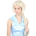 thumbnail image 2 of HPO Adult Banana Costumes A-04-011-001 Ice Princess Wig, Blonde, 2 of 5