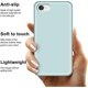 thumbnail image 4 of Funda para iPhone SE2 2022/2020, iPhone 8, iPhone 7, Anuck - Funda de silicona líquida antideslizante con acolchado, forro de microfibra suave, resistente a los golpes, 4 of 4