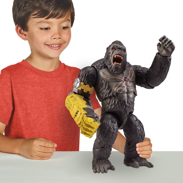 ゴジラ x コング Playmates Toys メガ デラックス パワー パン Godzilla x Kong, Mega Deluxe Power Punch Kong Figure, 13