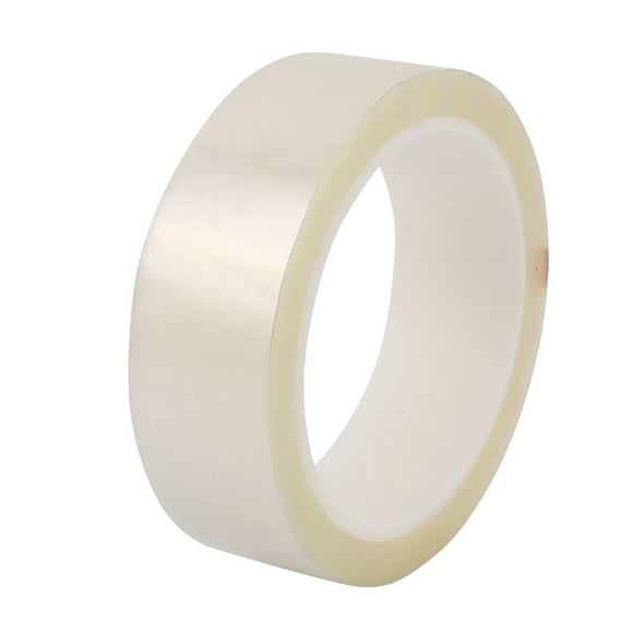Unique Bargains 30mm Single Sided Strong Self Adhesive Mylar Tape 50M Length Clear