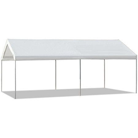Caravan Canopy 10'x20' Straight Leg Domain Carport (200 Sq. ft. Coverage)