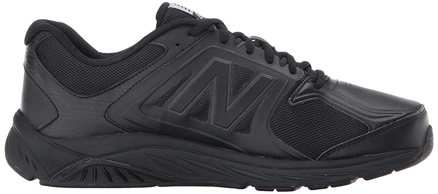 new balance men's mw577 black walking shoe - 11 4e us - Walmart.com