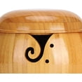 thumbnail image 5 of Wooden Yarn Storage Bowl Round Box Environmental Protection Supplies Wooden Bowl Storage Box Circular Log Timber Storage Container Eco Protection Environmental Preservation, 5 of 5