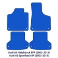 thumbnail image 2 of Audi A3 & S3 Floor Mats - Hatchback & Sportback 8P & 8PA - Red Sport, 2 of 9