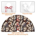 thumbnail image 4 of Sikiie Vector Butterflies 30-48 inches {designName} Print Christmas Tree Skirt Snowman Xmas Tree Skirt with Edge Christmas Decorations for Holiday Party48", 4 of 7