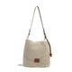 thumbnail image 1 of Bandolera LEIDAXIA de algodón tejido a mano a ganchillo beige para mujer, 1 of 8