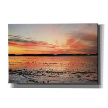 Epic Graffiti 'Fire and Ice' by Lori Deiter, Canvas Wall Art, 60"x40"