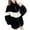 Black, variant on LYXSSBYX Winter Coats for Women 2023 Trendy Womens Faux Gilet Long Sleeve Waistcoat Body Warmer Jacket Coat Outwear