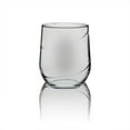 Libbey Peristyle AllPurpose Stemless Wine Glasses, Set of 4