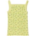 thumbnail image 3 of ToBeInStyle Girls' Pack of 4 Ultra-Soft Cotton Spaghetti Strap Cami Tops w/ Ruffle Hem - Pastel Flower - 12 Years Old, 3 of 3