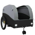 thumbnail image 5 of vidaXL Bike Trailer Black and Gray 99.2 lb Iron, 5 of 12